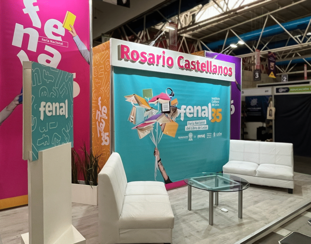 stand escenario feria camuflage